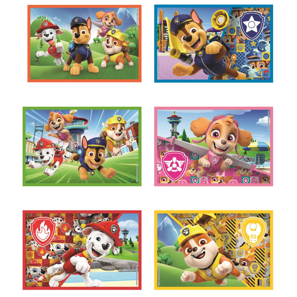 Clementoni Blockpuzzle - Paw Patrol (6 Würfel)
