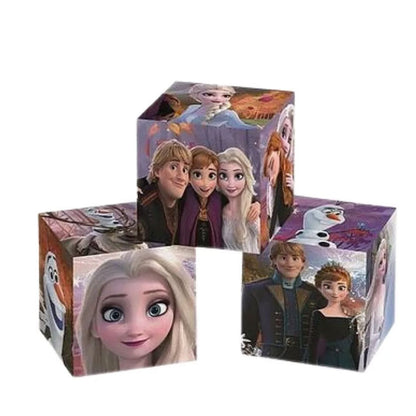 Clementoni Blockpuzzle - Disney Frozen (12 Würfel)