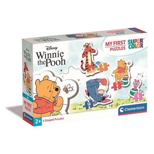 Clementoni "Mein erstes Puzzle" - Disney "Winnie Pooh" (4 Puzzles, 3 - 12 Teile)