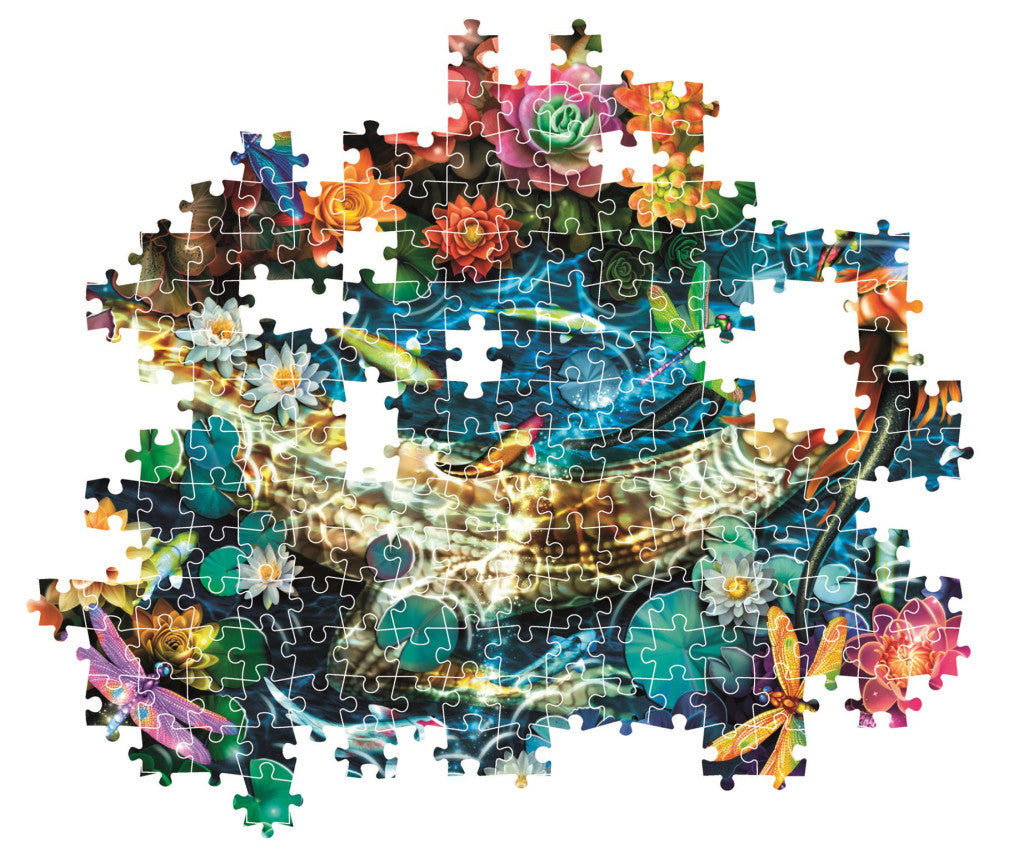 Clementoni Puzzle - Bunter Koi-Fluss (1000 Teile)
