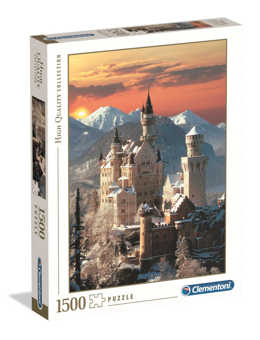 Clementoni Puzzle - Schloss Neuschwanstein (1500 Teile)