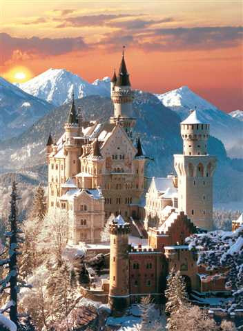 Clementoni Puzzle - Schloss Neuschwanstein (1500 Teile)