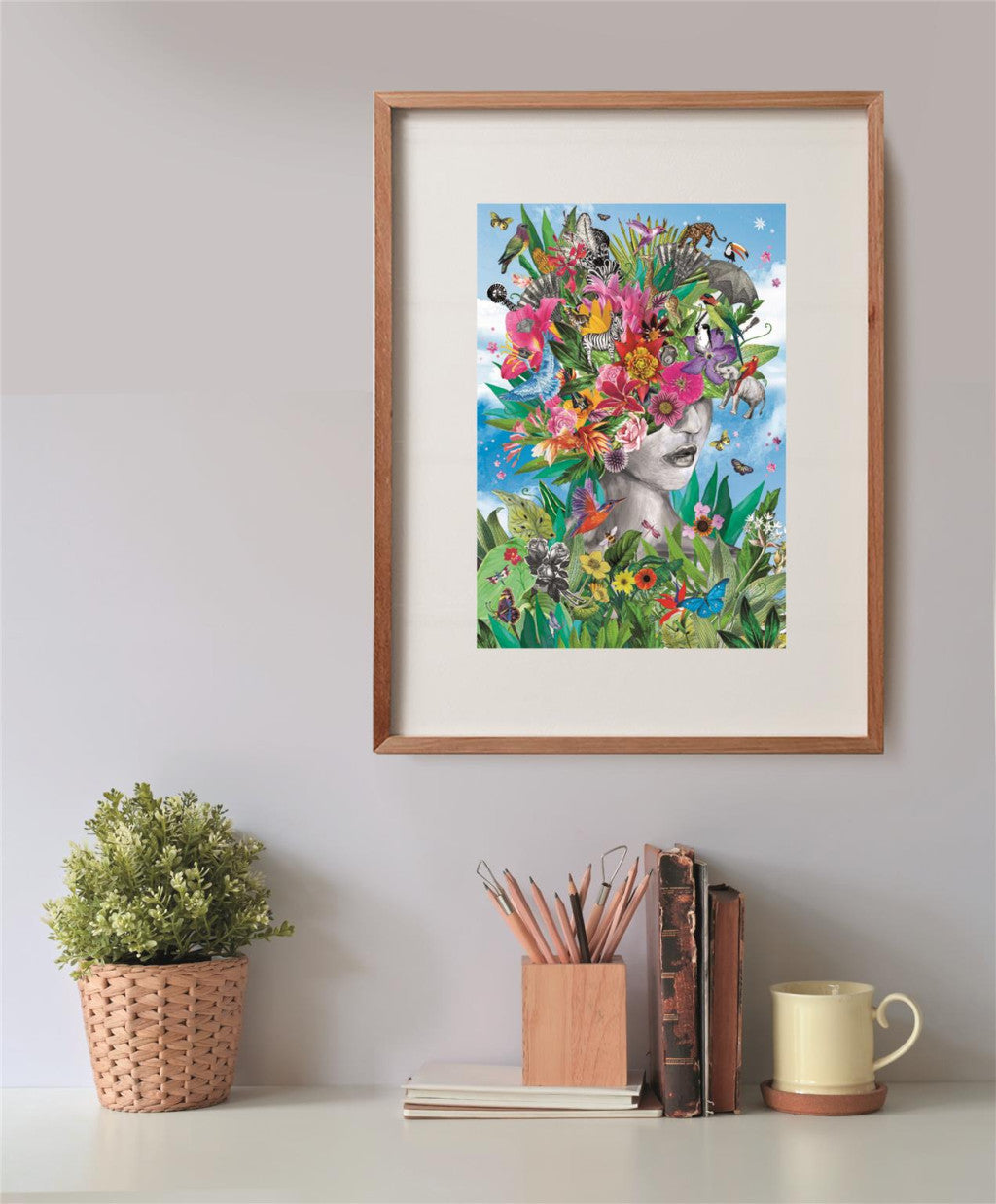 Clementoni Puzzle - Kopf im Dschungel (500 Teile)