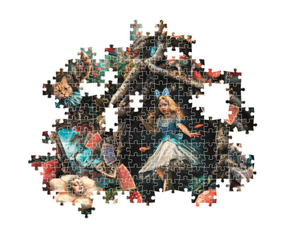 Clementoni Puzzle -Ein weiterer Tag im Wunderland (1000 Teile)