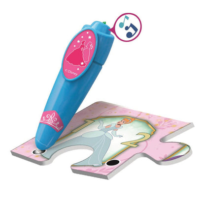 Clementoni interaktives Puzzle-Quiz inkl. Stift - Disney Prinzessinnen (24 Teile)