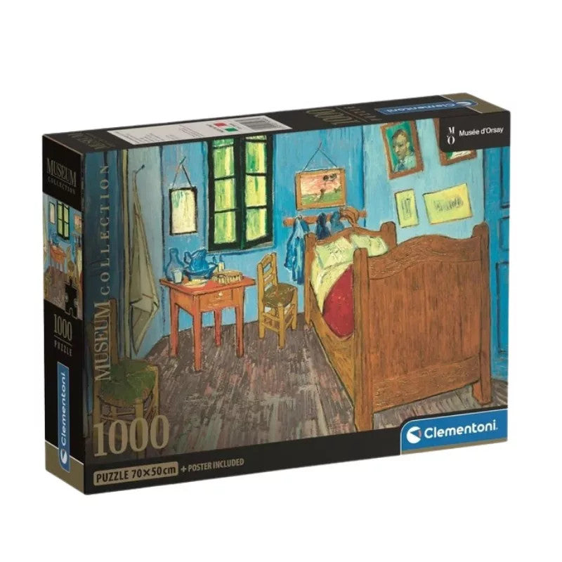 Clementoni Puzzle - Van Gogh "Schlafzimmer in Arles" (1000 Teile)