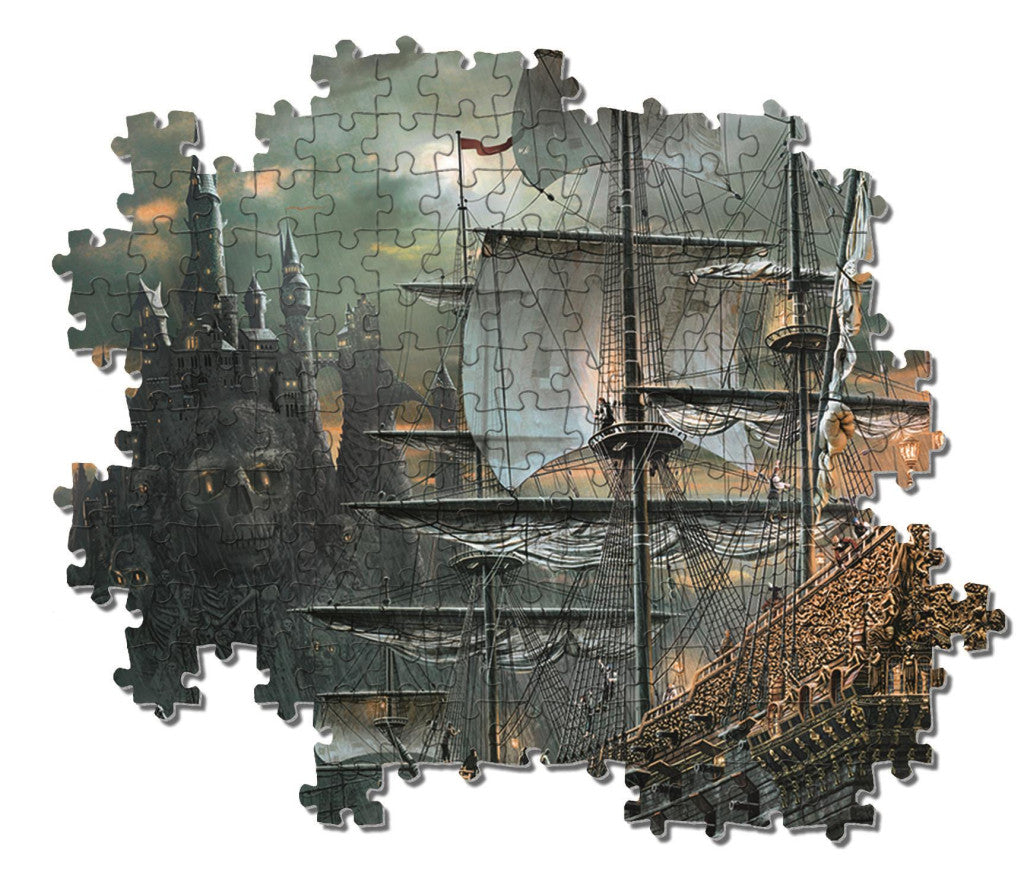 Clementoni Puzzle - Piratenschiff "Haunted Seas" (1500 Teile)