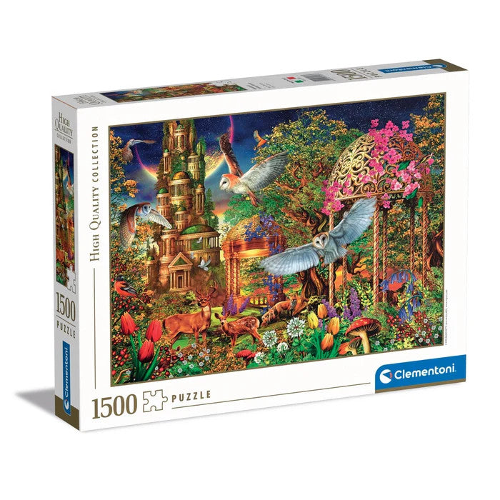 Clementoni Puzzle - Verzauberter Garten (1500 Teile)
