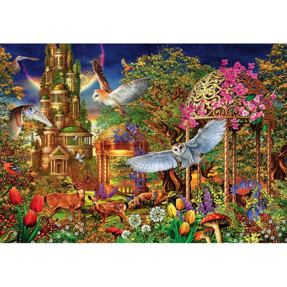 Clementoni Puzzle - Verzauberter Garten (1500 Teile)