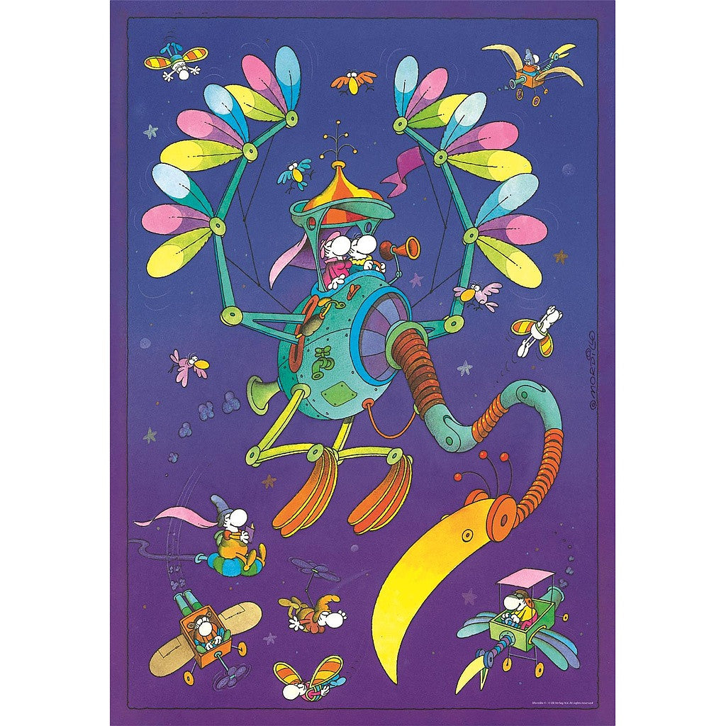 Clementoni Puzzle - Mordillo "Die Reise" (500 Teile)