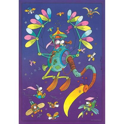 Clementoni Puzzle - Mordillo "Die Reise" (500 Teile)