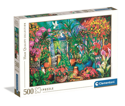 Clementoni Puzzle - Gewächshaus (500 Teile)