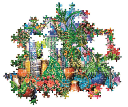 Clementoni Puzzle - Gewächshaus (500 Teile)