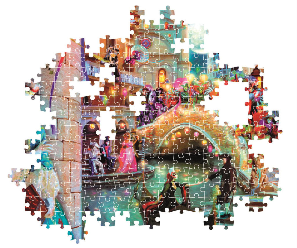Clementoni Puzzle - Karnevalsmond (1000 Teile)