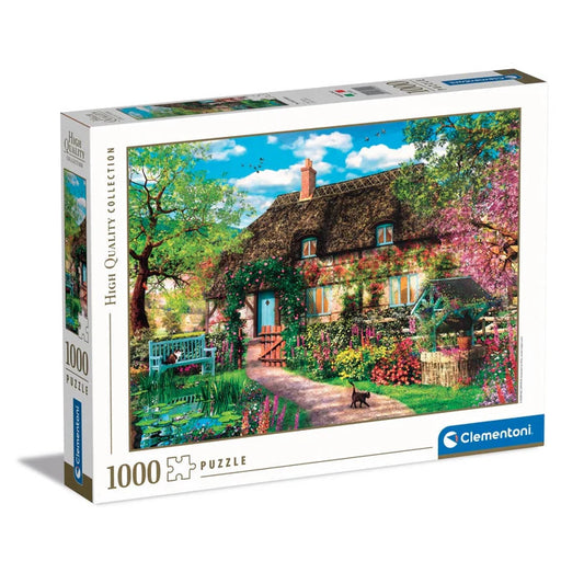 Clementoni Puzzle - Altes Cottage (1000 Teile)