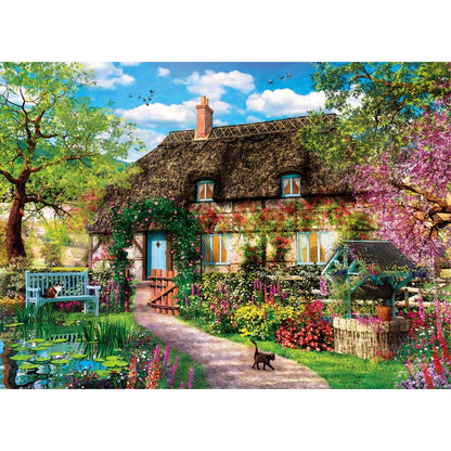 Clementoni Puzzle - Altes Cottage (1000 Teile)
