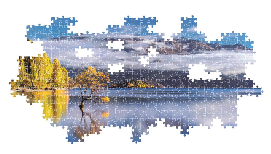 Clementoni Panorama-Puzzle - Neuseeland "Wanaka See" (1000 Teile)