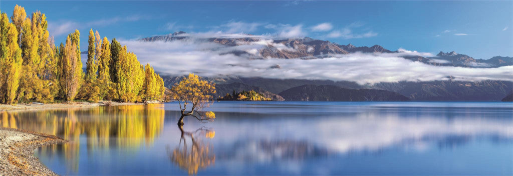 Clementoni Panorama-Puzzle - Neuseeland "Wanaka See" (1000 Teile)
