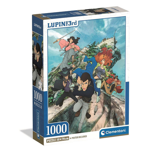 Clementoni Puzzle - Lupin III "Hauptfiguren" (1000 Teile)