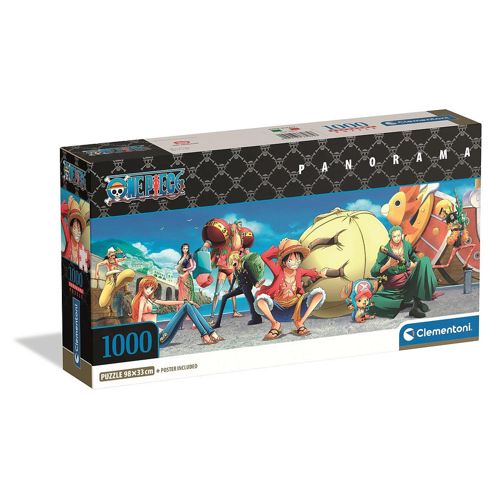 Clementoni Panorma-Puzzle - One Piece "Hauptfiguren" (1000 Teile)