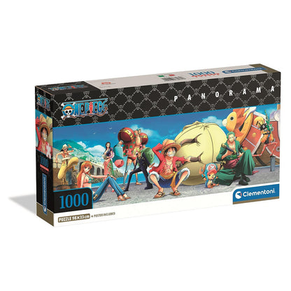 Clementoni Panorma-Puzzle - One Piece "Hauptfiguren" (1000 Teile)