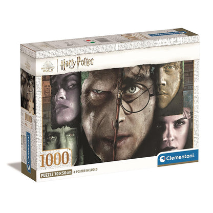 Clementoni Puzzle - Harry Potter "Erzfeinde" (1000 Teile)