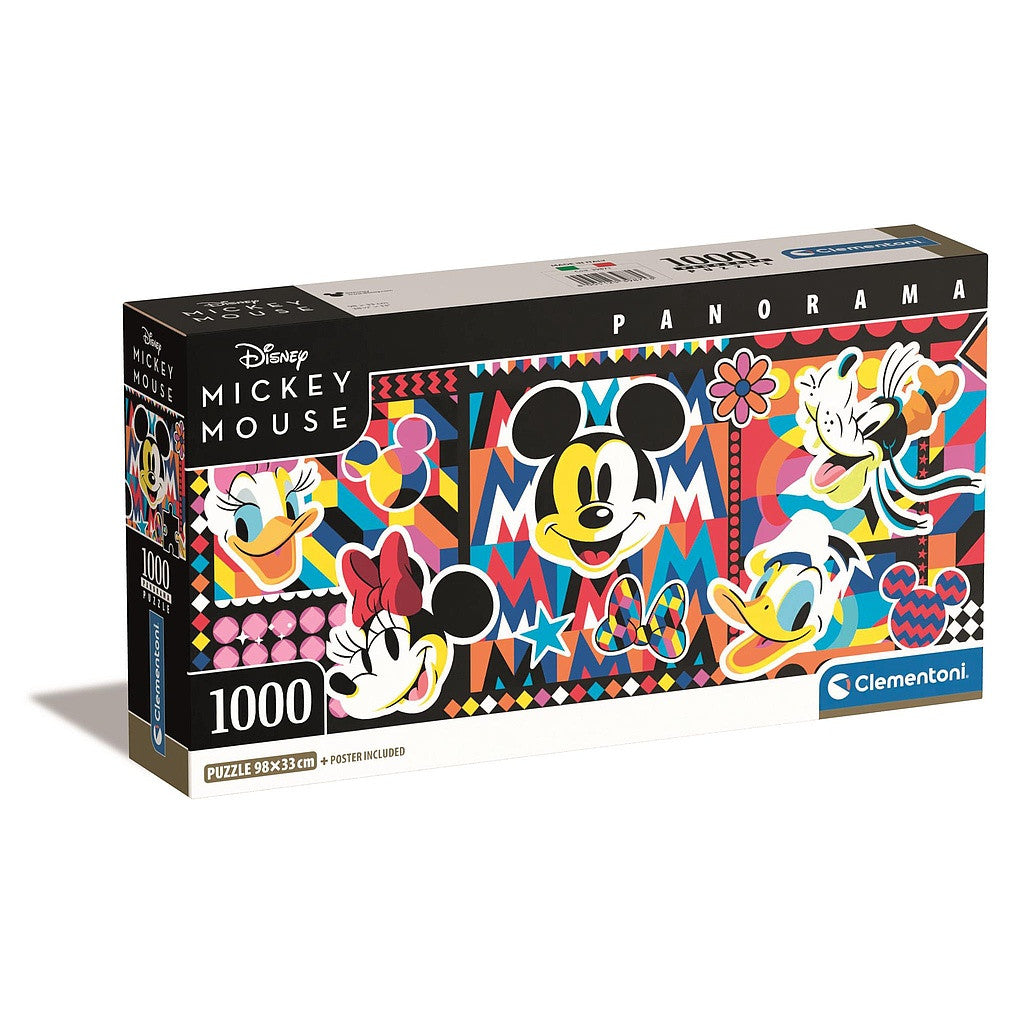 Clementoni Panorama-Puzzle - Disney "Micky Mouse and Friends" (1000 Teile)