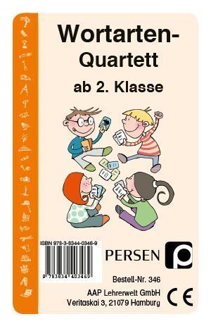 Das Wortarten-Quartett (Bernd Wehren)