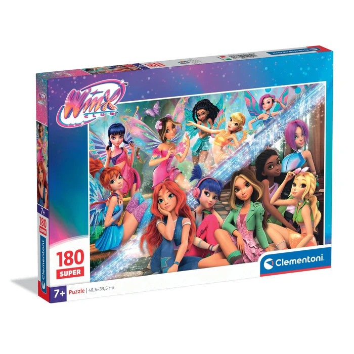 Clementoni Puzzle - Winx Club "Fairy Glamour" (180 Teile)