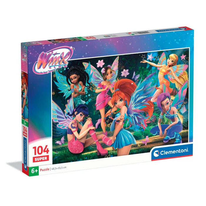 Clementoni Puzzle - Winx Club "Mistical" (104 Teile)