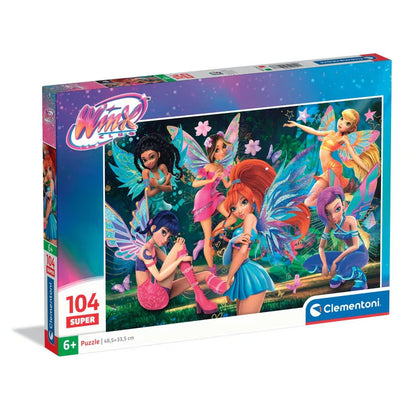Clementoni Puzzle - Winx Club "Mistical" (104 Teile)