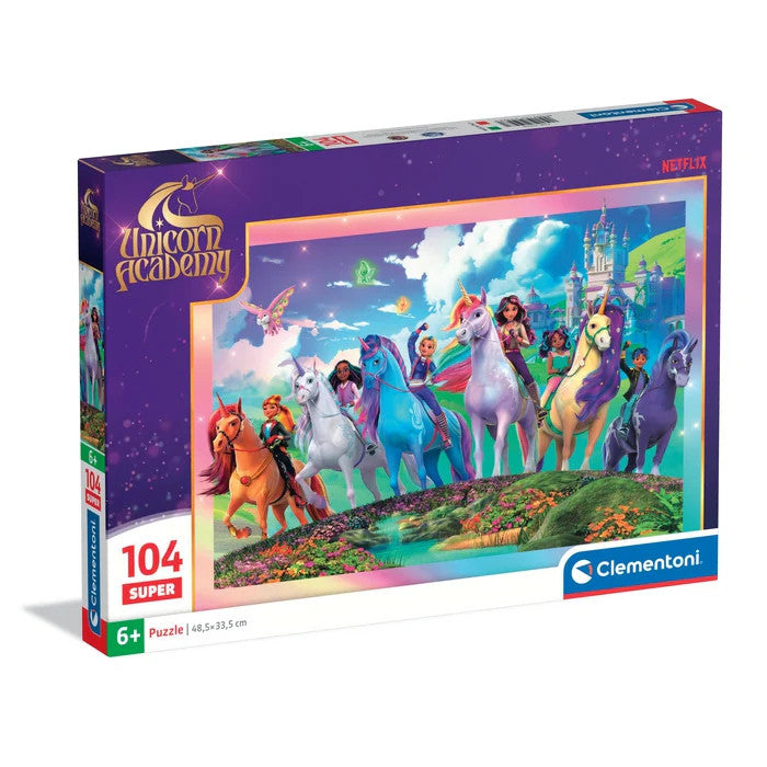Clementoni Puzzle - Netflix "Unicorn Academy" (104 Teile)