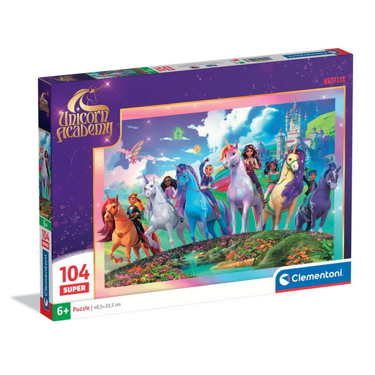 Clementoni Puzzle - Netflix "Unicorn Academy" (104 Teile)