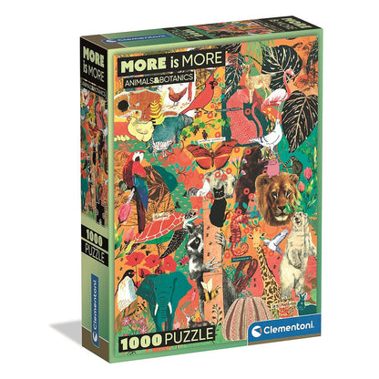 Clementoni Puzzle - Tiere und Pflanzen (1000 Teile)