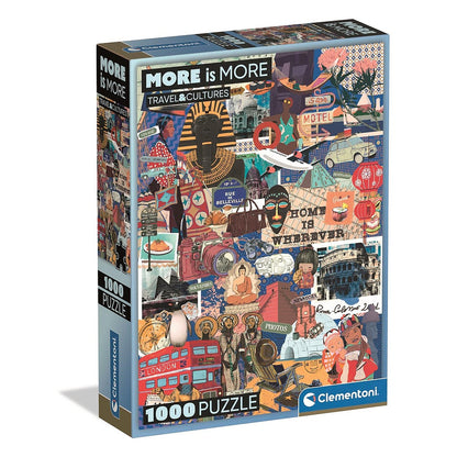 Clementoni Puzzle - Reisen und Kulturen (1000 Teile)