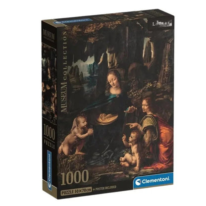 Clementoni Puzzle - Da Vinci "Felsgrottenmadonna" (1000 Teile)