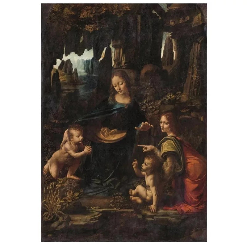 Clementoni Puzzle - Da Vinci "Felsgrottenmadonna" (1000 Teile)