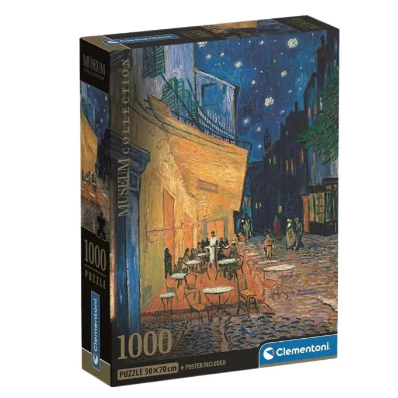Clementoni Puzzle - Van Gogh "Caféterrasse am Abend" (1000 Teile)