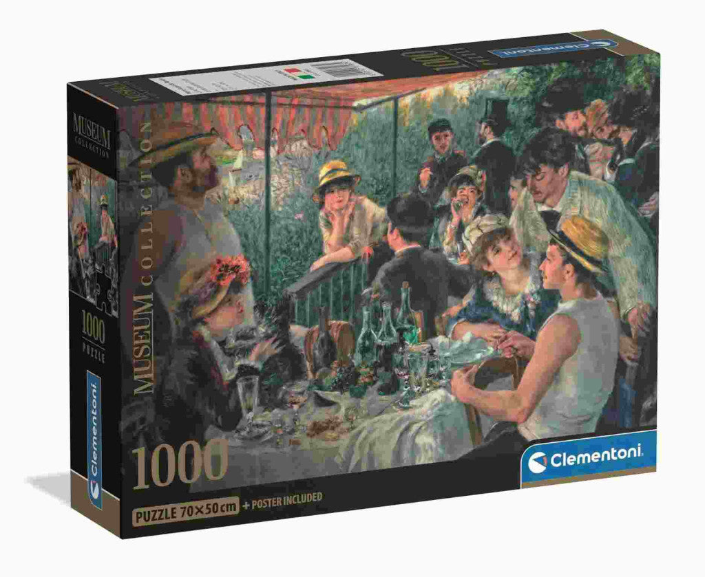 Clementoni Puzzle - Renoir "Das Frühstück der Ruderer" (1000 Teile)