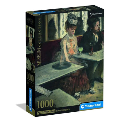 Clementoni Puzzle - Edgar Degas "Im Café" (1000 Teile)