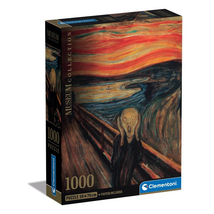 Clementoni Puzzle - Edvard Munch "Der Schrei" (1000 Teile)