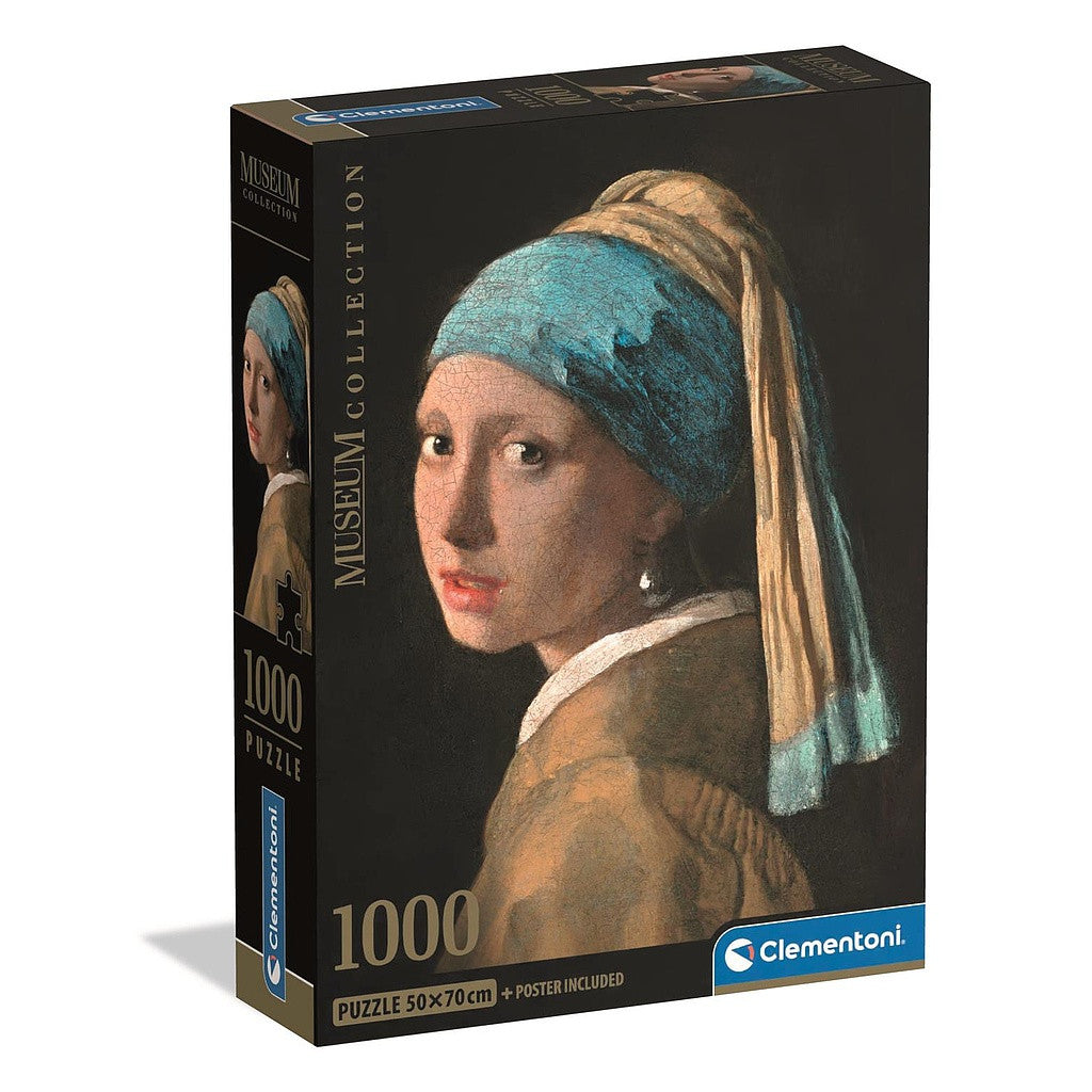 Clementoni Puzzle - Johannes Vermeer "Das Mädchen mit dem Perlenohrring" (1000 Teile)