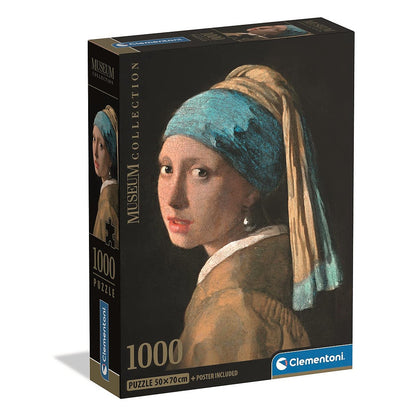 Clementoni Puzzle - Johannes Vermeer "Das Mädchen mit dem Perlenohrring" (1000 Teile)
