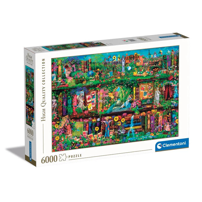 Clementoni Puzzle - Magisches Garten-Regal (6000 Teile)