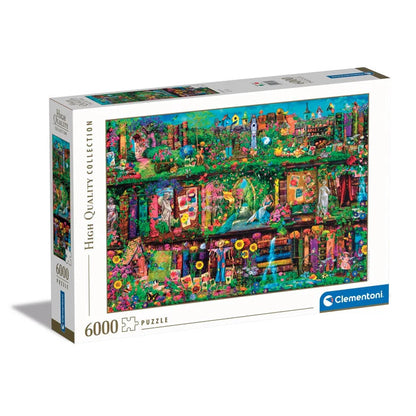 Clementoni Puzzle - Magisches Garten-Regal (6000 Teile)