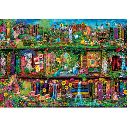 Clementoni Puzzle - Magisches Garten-Regal (6000 Teile)
