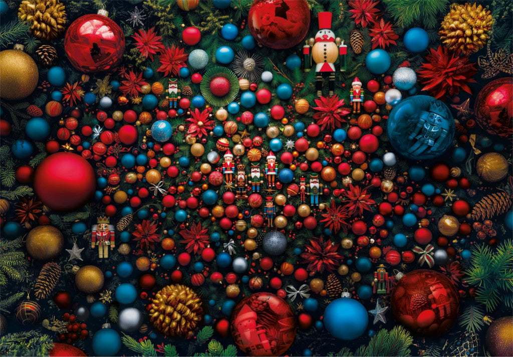 Clementoni Puzzle - Unmögliches Weihnachtspuzzle (1000 Teile)