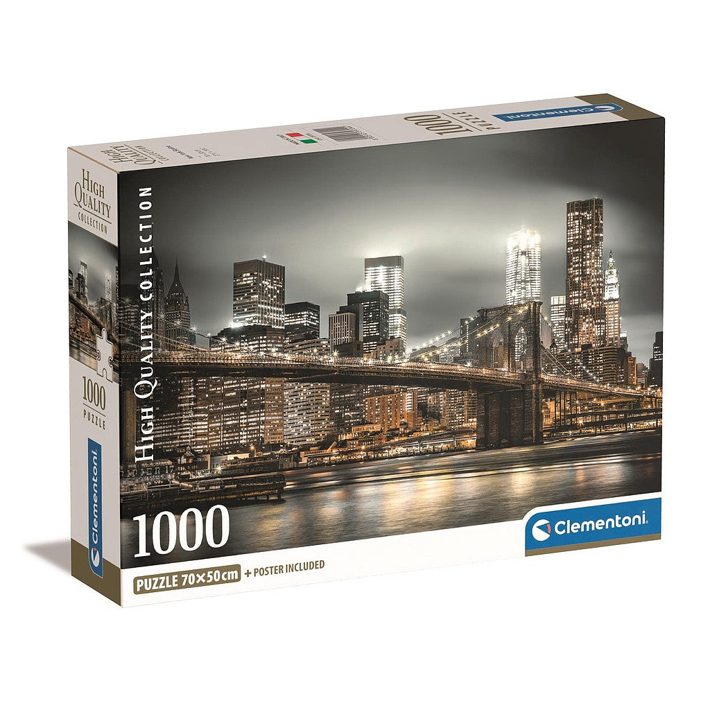 Clementoni Puzzle - Skyline von New York (1000 Teile)