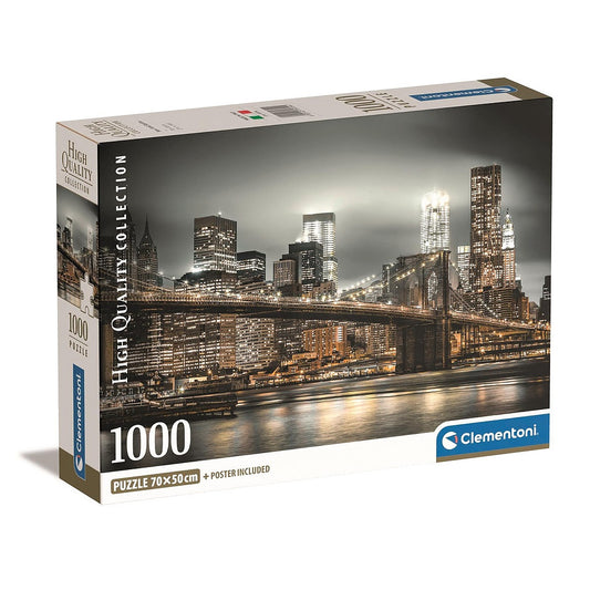 Clementoni Puzzle - Skyline von New York (1000 Teile)