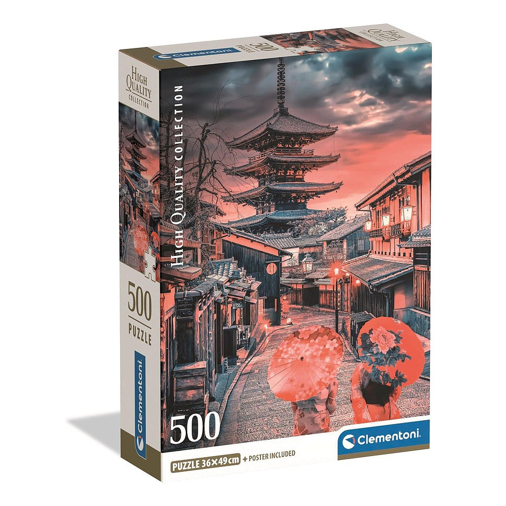 Clementoni Puzzle - Abend in Kyoto (500 Teile)